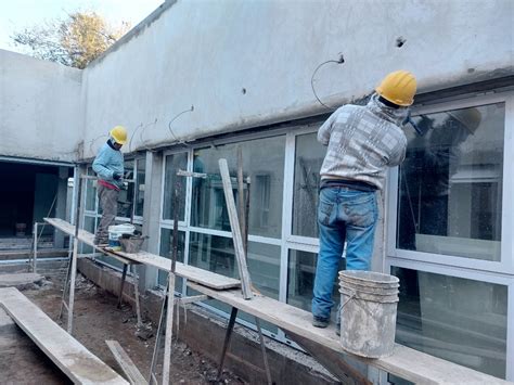 La obra de refacciones del sector de pediatría en el hospital de Pico