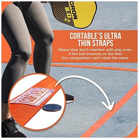 Cortable Temporary Pickleball Court Lines The Original Portable