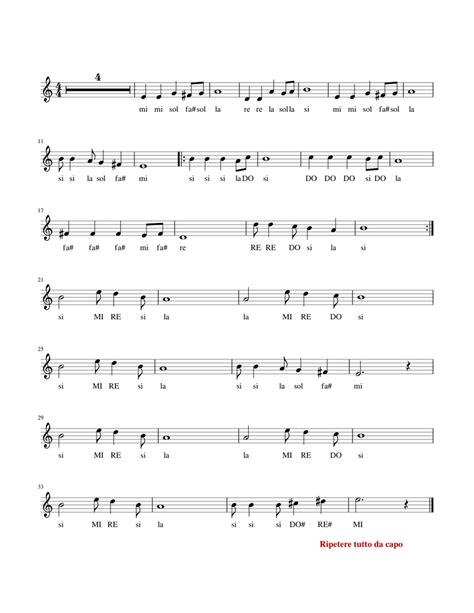 Gam Gam Sheet Music For Piano Solo