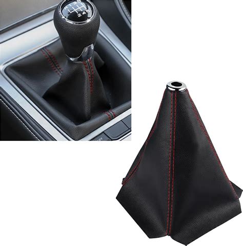 amazoncom junecarp leather shifter boot cover  car gear shift anti