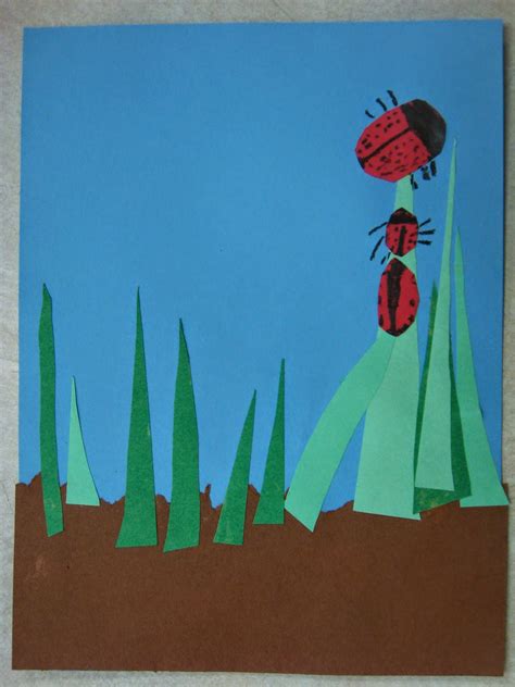 Miss Young's Art Room: Kindergarten Ladybugs in the Grass
