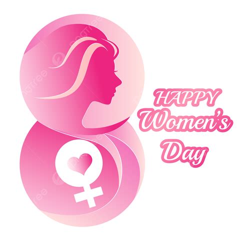 International Womens Day Vector Hd PNG Images Pink International