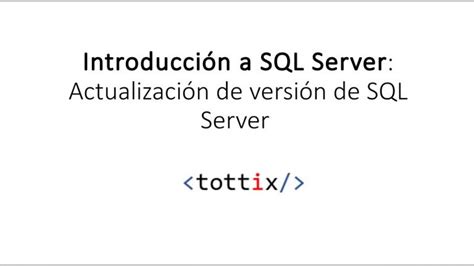 Control De Versiones Sql Server 2025