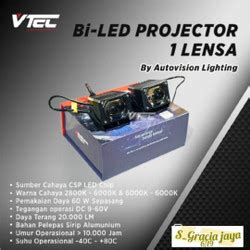 Jual Mini Biled Projector Autovision Lensa Warna Watt K