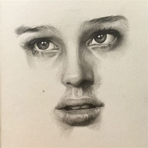 Mathilda Natalie Portman Pencil Drawing By Zahnk Art Drawings Sketches Pencil Art Drawings