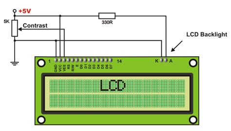 Arduino Uno How To Limit Backlight LED Current In 16x2 LCD Arduino