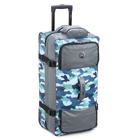 Delsey Paris Raspail Checked Rolling Wheeled Duffel Camo Walmart