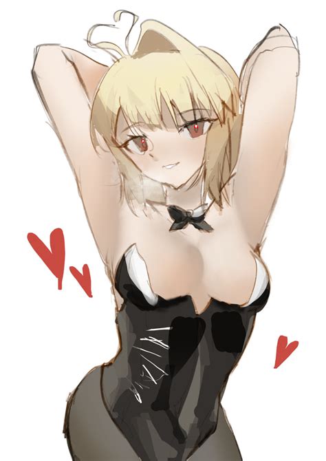 Rule Ahoge Arcueid Brunestud Big Breasts Big Breasts Blonde Hair