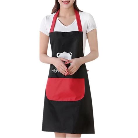 Fletion Tablier De Cuisine Femme Tablier En Pvc Imperm Able Tablier Pvc