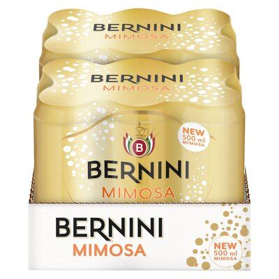 Bernini Mimosa Sparkling Spritzer 6 X 500ml PnP