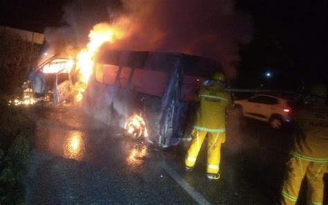 Mueren Migrantes Calcinados En Accidente Carretero En Chiapas