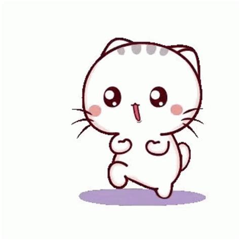 Cute Happy Excited Cat GIF | GIFDB.com