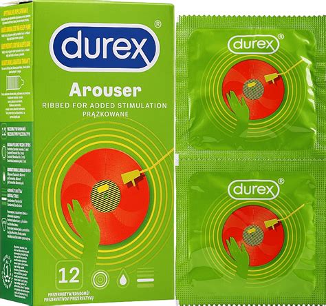 Durex Arouser Préservatifs Côtelés 12 Pcs Makeupfr