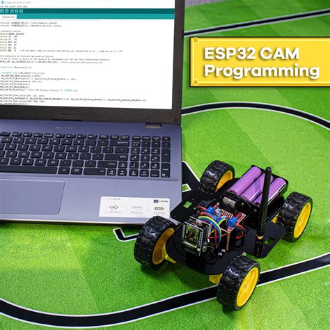 Lafvin Robot Starter Kit For Arduino Project With Esp Camera And Code