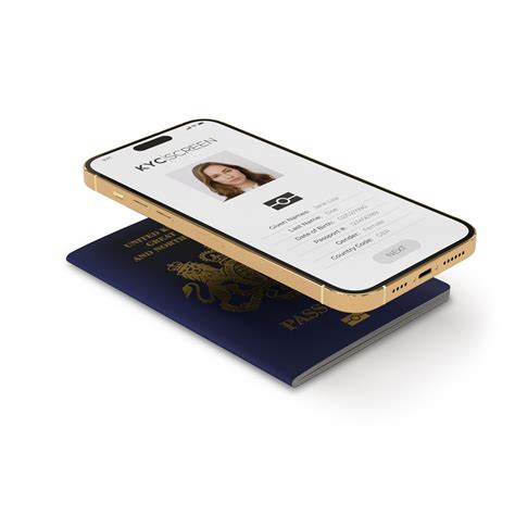 KYC Screen NFC Scanning Of E Passports And ID Cards Fintech Trader