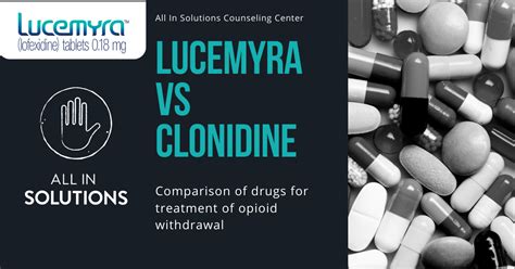 Comparing Lucemyra Vs Clonidine All In Solutions Opioid Mat Options