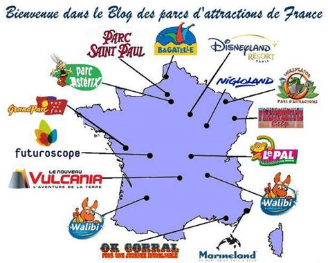 Parcs De France PARCS D ATTRACTIONS DE FRANCE