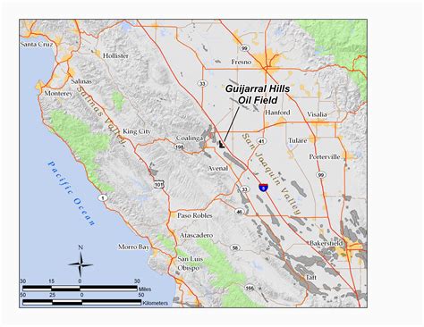Coalinga California Map Secretmuseum
