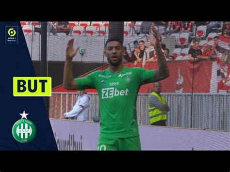 But Denis Bouanga Asse Ogc Nice As Saint Tienne