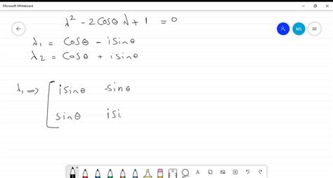 Solved A Verify That The Matrix Cos Sin Sin Cos Is Unitary