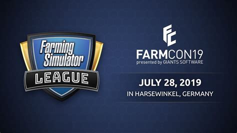 Farming Simulator League FarmCon 2019 YouTube