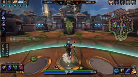 Smite Conquest Nu Wa Mid Gameplay 9 Kills 61 Thousand Damage Best