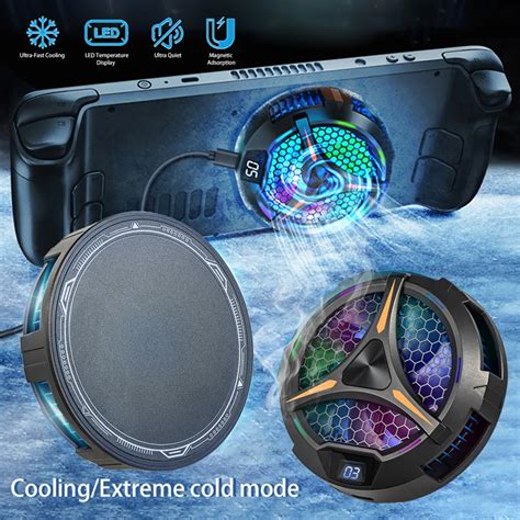 Ventilador De Refrigeraci N Magn Tico Para Tel Fono M Vil Enfriador