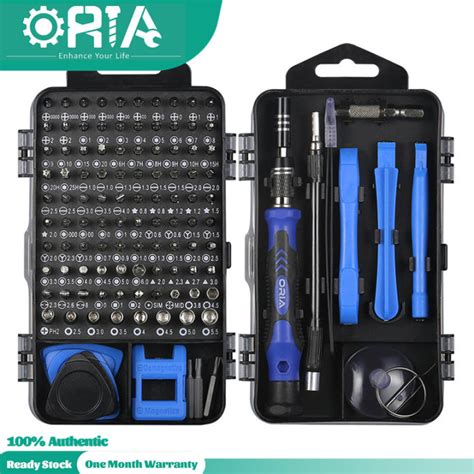 Oria Precision Screwdriver Set 120 In 1 Magnetic Screw Driver Bit