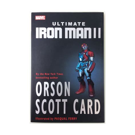 Marvel Comics Graphic Novel Ultimate Iron Man Ii Black Cover Ex Ebay