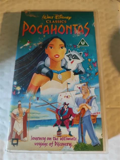 Pocahontas Original Uk Release Walt Disney Classics Vhs Free Postage