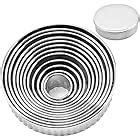 Amazon Norpro 3490 Metallic Scallop Biscuit Cookie Cutter Set