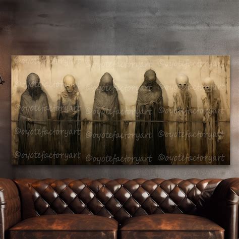 Macabre Art Print Etsy