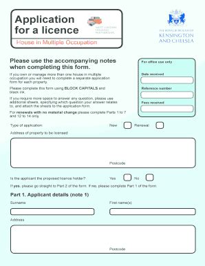 Fillable Online Rbkc Gov Anju Form New Extra Changes And Pages Indd