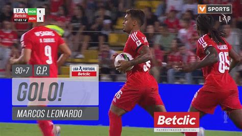 Golo Marcos Leonardo Moreirense 1 1 Benfica Liga 24 25 4 YouTube