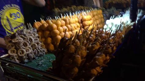 Baguio Night Market Street Food Scene Youtube