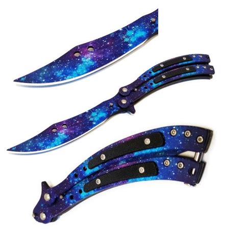 Coltello Butterfly Saber Space Balisong Con Lama A Sciabola Ed