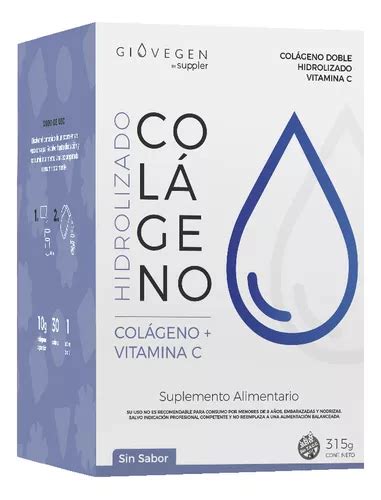 Colageno Hidrolizado Giovegen Col Geno Vitamina C Cuotas Sin Inter S