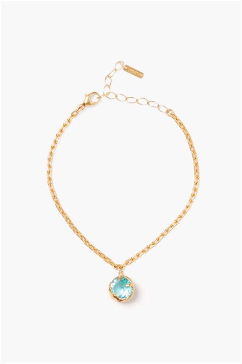 December Birthstone Bracelet Turquoise Crystal – Chan Luu