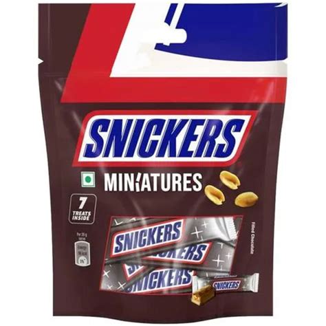 Peanut Filled Miniatures Chocolate Bar - Snickers - Fresh – Fresh Aisle