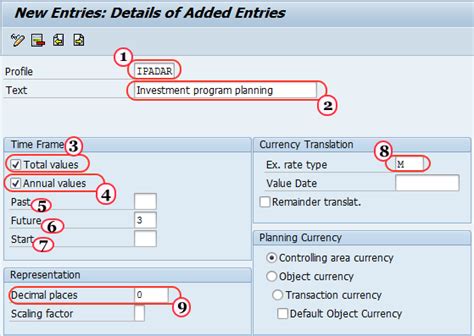 How To Define Investment Management Plan Profiles In SAP