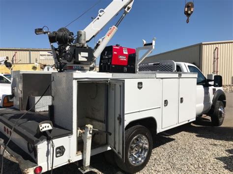 Ford F550 Crane Truck Severe Truck Mechanic Truck Welder Truck Work Truck