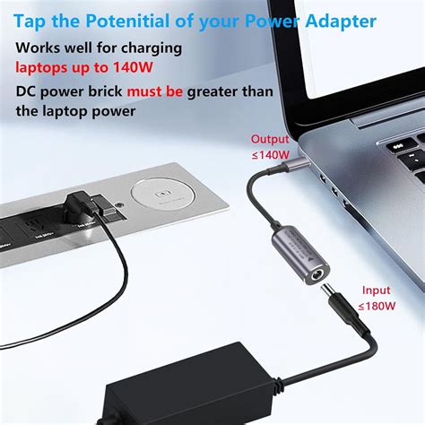 Pd W Dc To Usb C Cable Dc Mm X Mm Female Input To Type C