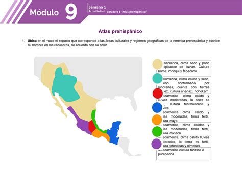 Modulo Actividad Integradora Atlas Prehispanico Ejerci Themelower