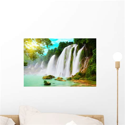 Detian Waterfall Wall Mural – Wallmonkeys