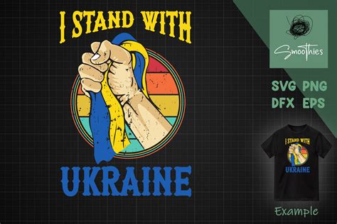 Ukraine Flag Svg Ukrainian Ukraine Pride Graphic by Smoothies.art ...