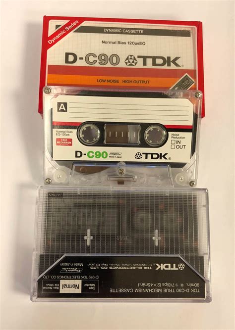 1979 Vintage Tdk D 90 High Output Normal Bias Cassette Tape Vintage Cassettes Audio