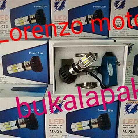 Jual Lampu Utama Led 6 Sisi Rtd Headlamp Enam Titik Shopee Indonesia