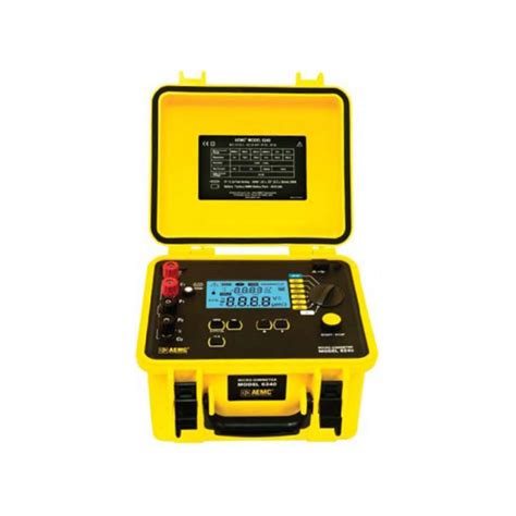 Micro Ohmmeter Aemc Instruments