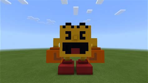 Minecraft Tutorial How To Build Pac Man Youtube