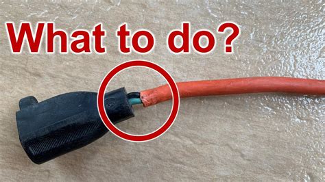 Fix Damaged Extension Cord Plugs Save By Repairing It Yourself